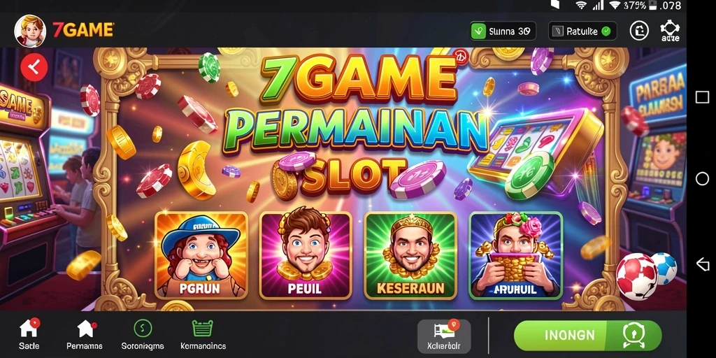 Tampilan gameplay slot yang menarik di 7GAME.