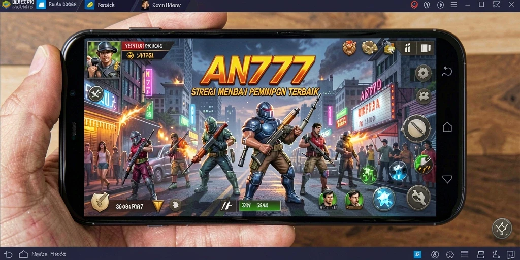 Tampilan gameplay AN777 menampilkan strategi mendalam dan aksi seru.