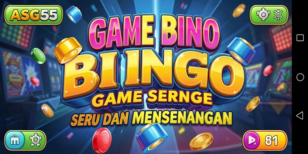 Gameplay seru Bingo di ASG55 yang penuh warna.