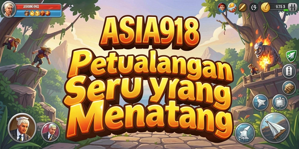 Tampilkan gameplay seru dari petualangan ASIA918.