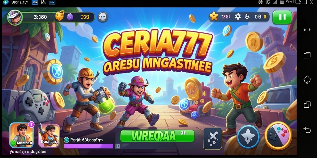 Tangkapan layar CERIA777 menampilkan aksi gameplay Arcade yang mendebarkan.