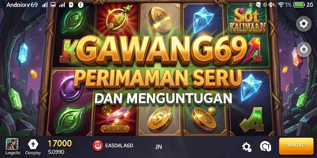 Tampilan gameplay GAWANG69 dengan fitur Slot yang mengasyikkan.