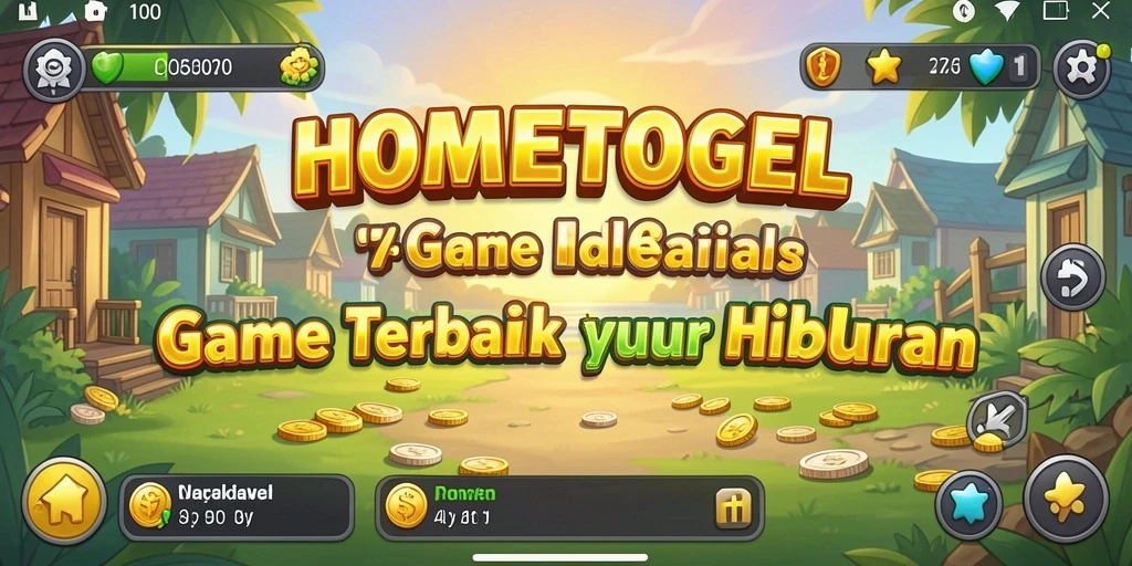 Screenshot gameplay HOMETOGEL yang menunjukkan aksi menarik dalam game Idle.