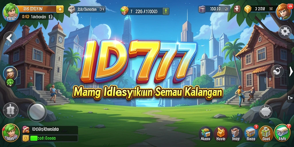 Tampilan gameplay ID777 yang memikat dan santai.