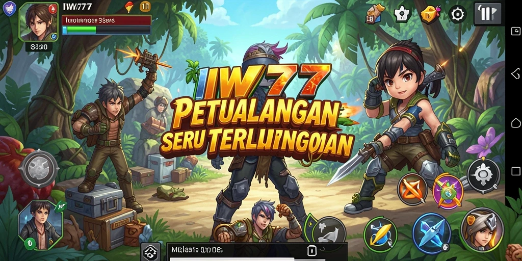 Screenshot gameplay IW777 menunjukkan momen petualangan yang mendebarkan.