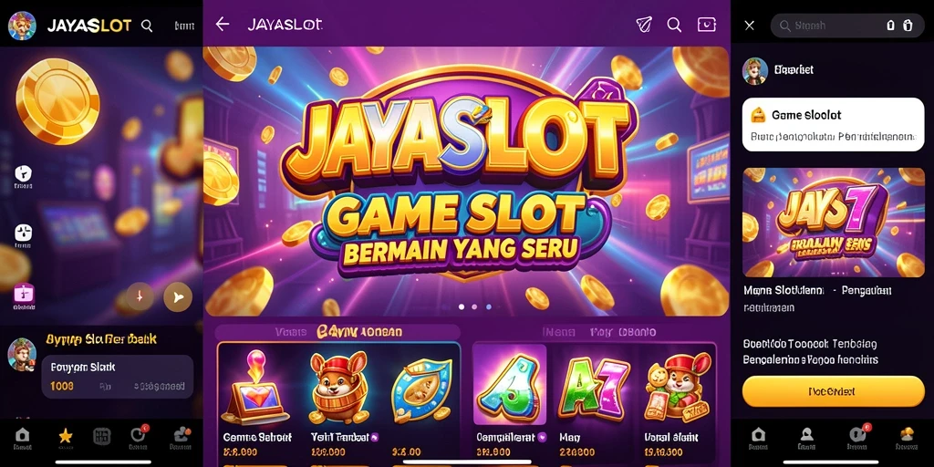 Tampilan gameplay seru dan grafis menarik JAYASLOT.