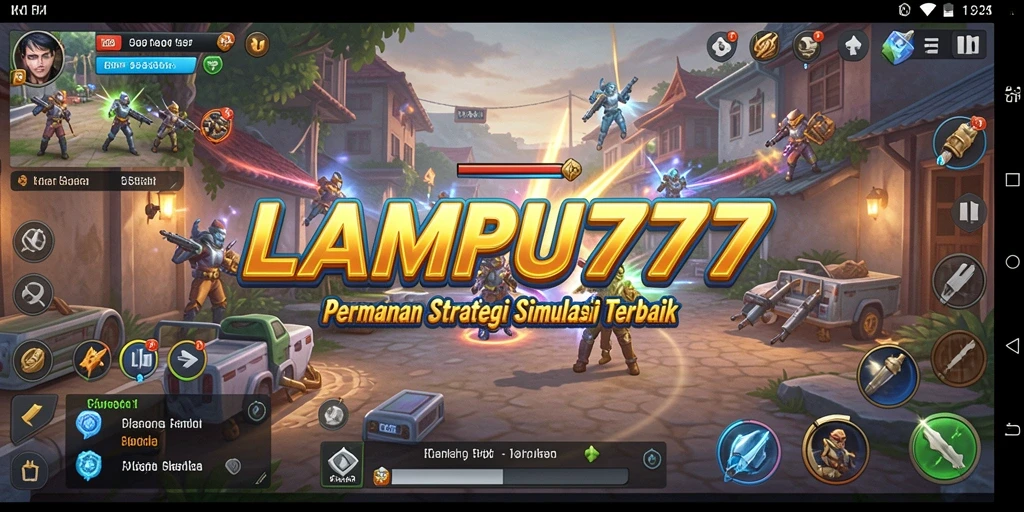 Screenshot LAMPU777 yang menunjukkan gameplay SLG yang menarik.