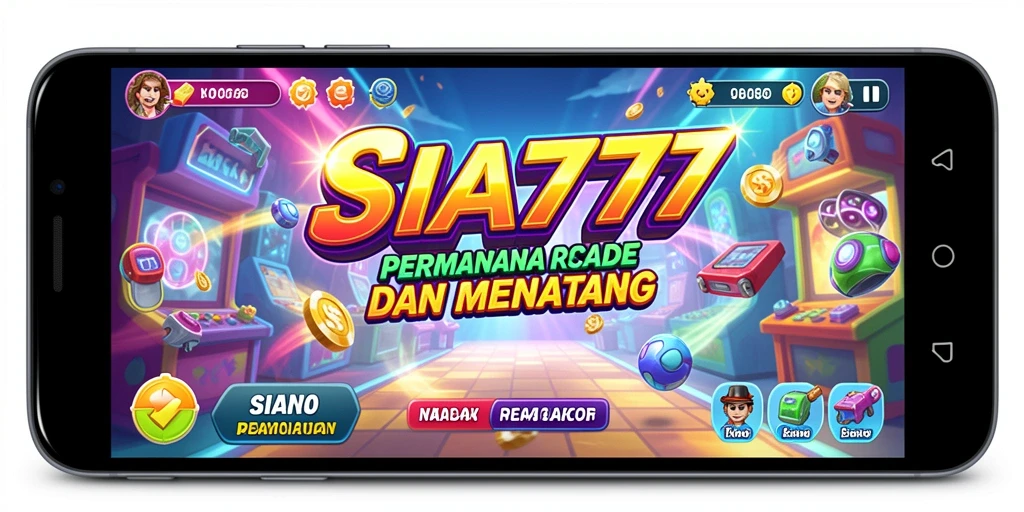 Screenshot SIA777 menampilkan gameplay seru dengan grafis warna-warni.