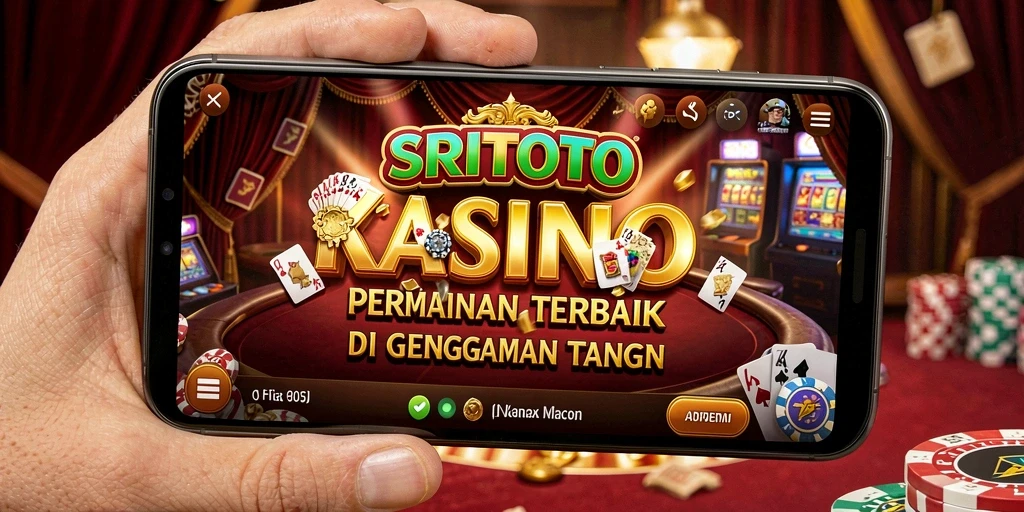 Screenshot gameplay SRITOTO yang menampilkan aksi kasino seru.