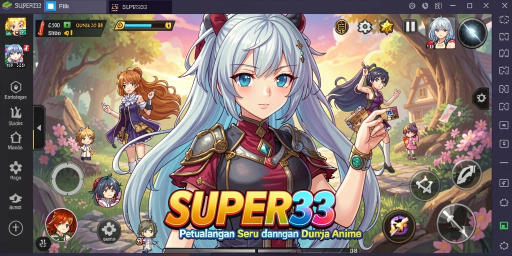 Tampilan gameplay seru penuh aksi dalam SUPER33.