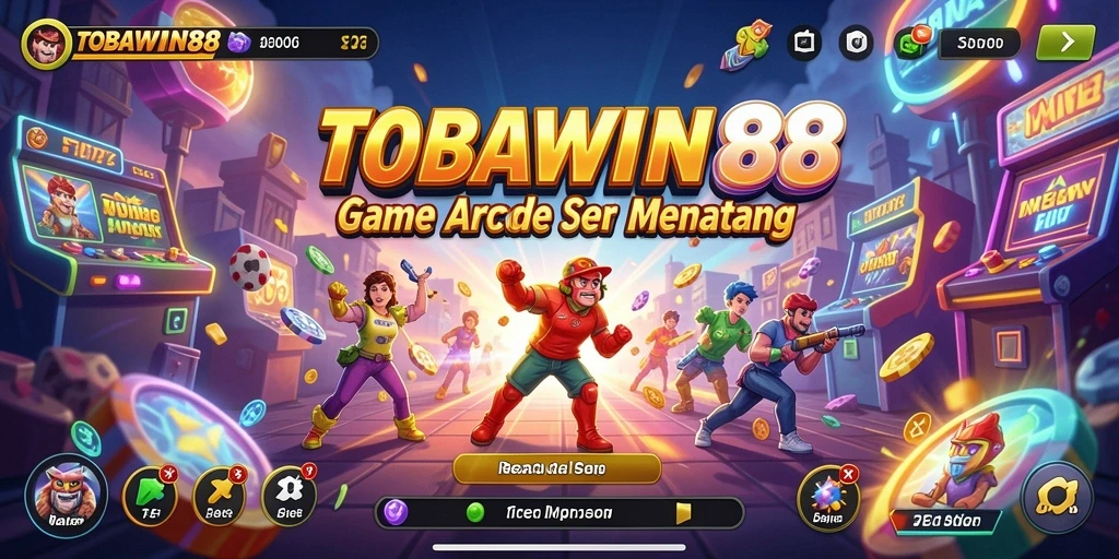 Tampilan gameplay TOBAWIN88 yang seru dan menantang.