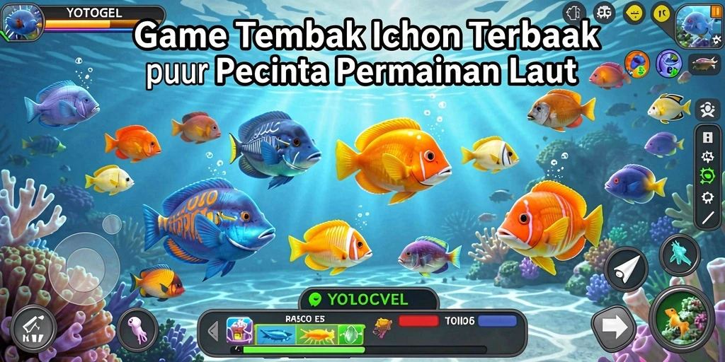 Tampilan gameplay YOTOGEL saat menangkap ikan dengan grafis menakjubkan.